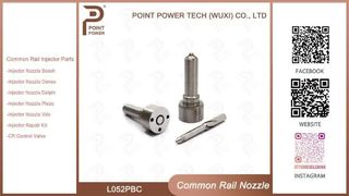 L052PBC Ακροφύσιο Delphi για μπεκ Common Rail BEBE4D01201 Εφαρμοσμένο VO LVO
