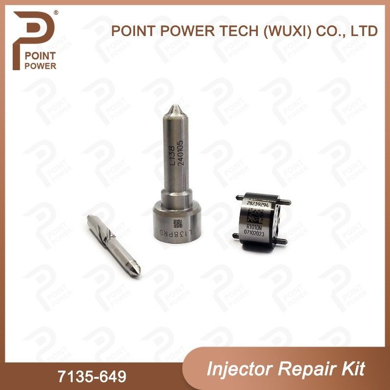 7135-649 Συσκευή επισκευής ενέττησης Delphi με L138PRD ακροφύσιο και 28239294 Συσκευή ελέγχου βαλβίδας ακροφύσιο- βαλβίδας