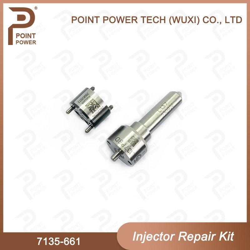 7135-661 Συσκευή επισκευής εγχέτη Delphi με L137PBD ακροφύσιο και 28239294 Συσκευή ελέγχου βαλβίδας ακροφύσιο-CVA