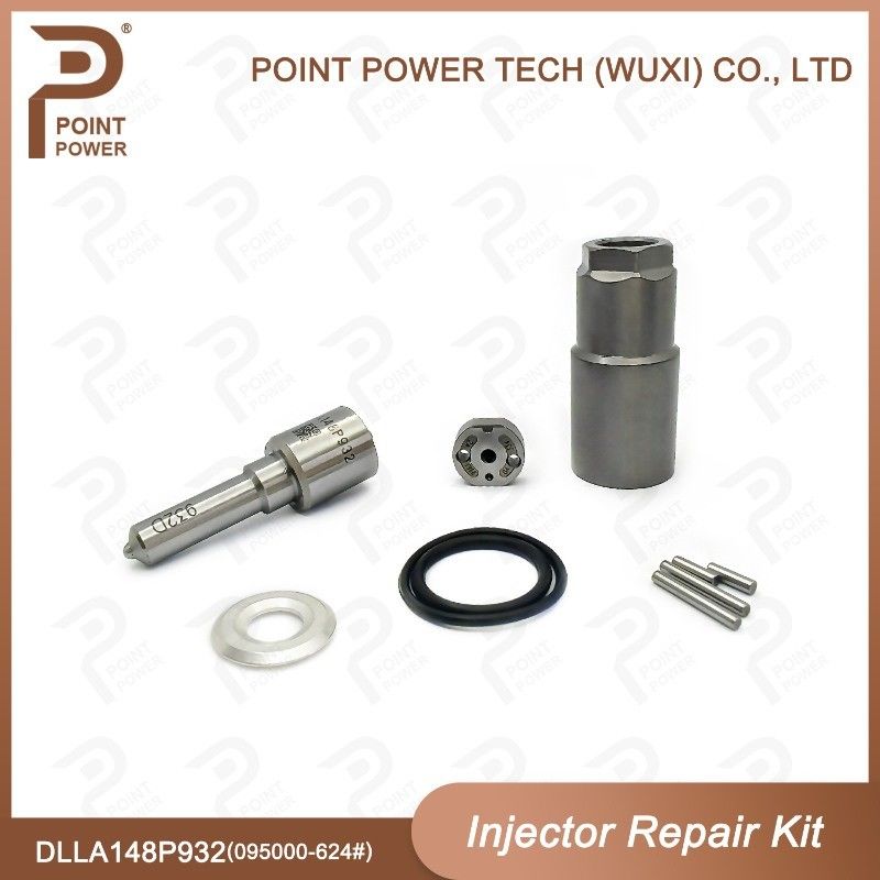 Υψηλής ταχύτητας χάλυβα Denso κοινό σιδηρόδρομο Επισκευή κιτ για το έγχυμα 095000-6240 με ακροφύσιο DLLA148P932