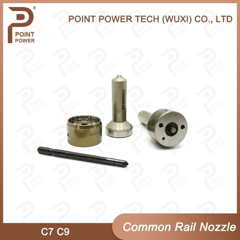C9 Common Rail Injector Nozzle High Speed Steel Black ISO9001 νουζέλες ένεσης ντίζελ