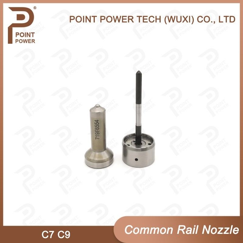 C9 Common Rail Injector Nozzle High Speed Steel Black ISO9001 νουζέλες ένεσης ντίζελ