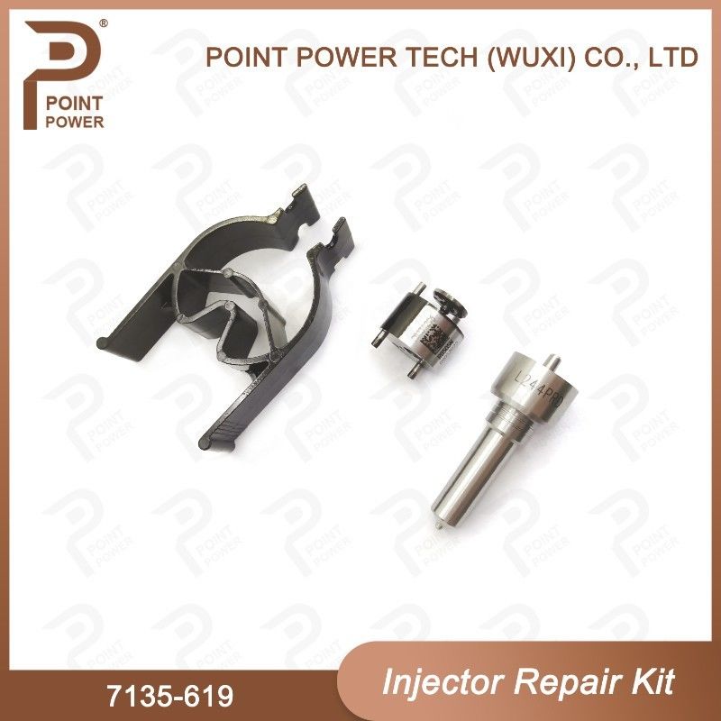 Συσκευή βαλβίδας ακροφύλλου 7135-619 για ενέττηρα SSANGYONG R04501D Περιλαμβάνει ακροφύλλου L244PRD και βαλβίδας 28239295 / 28278897