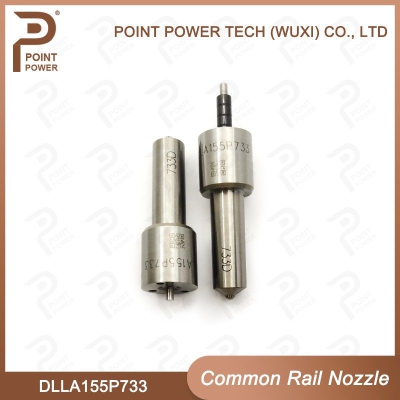 DLLA155P733 Σφιχτό κοινό σιδηροδρομικό έγχυση ακροφύσιο υψηλής ταχύτητας χάλυβα για έγχυση 095000-0245 Εφαρμοσμένο HINO 700