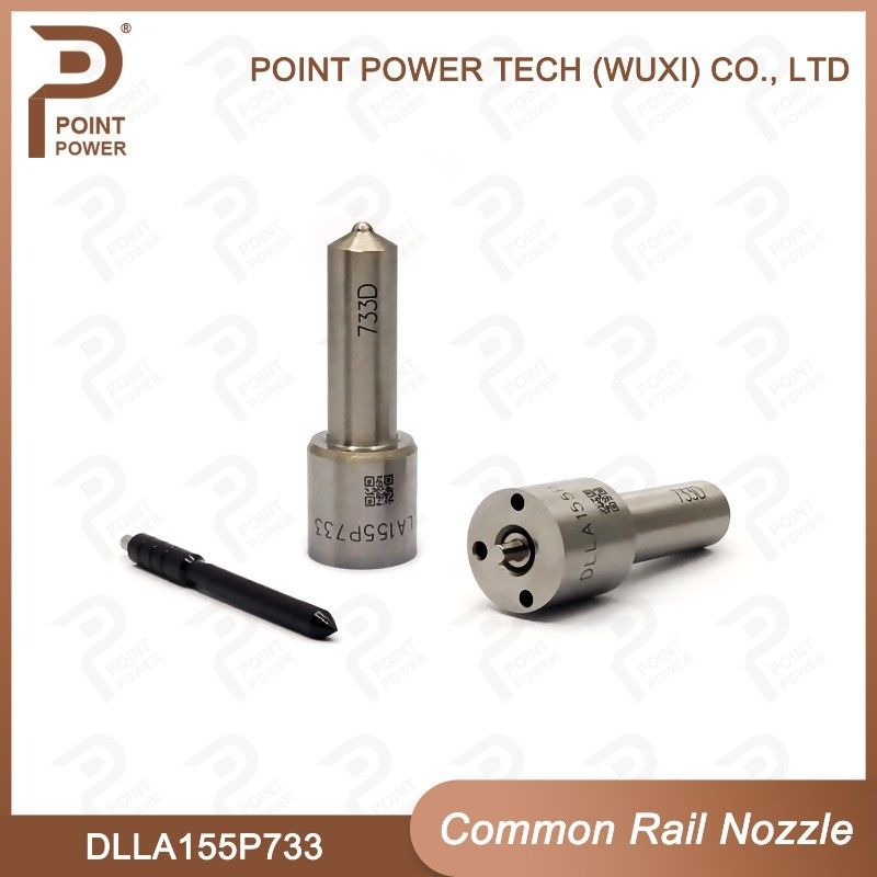 DLLA155P733 Σφιχτό κοινό σιδηροδρομικό έγχυση ακροφύσιο υψηλής ταχύτητας χάλυβα για έγχυση 095000-0245 Εφαρμοσμένο HINO 700