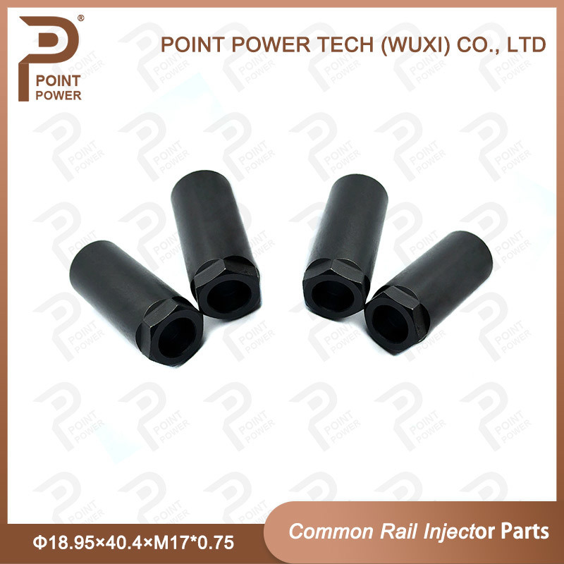 Παξιμάδι καπακιού μπεκ ψεκασμού από χάλυβα υψηλής ταχύτητας Μέγεθος Φ18.95×40.4×M17*0.75